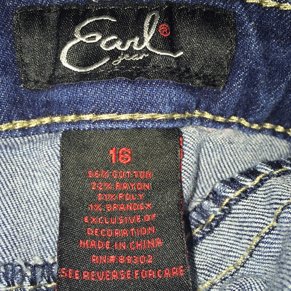 Ladies stretch jeans